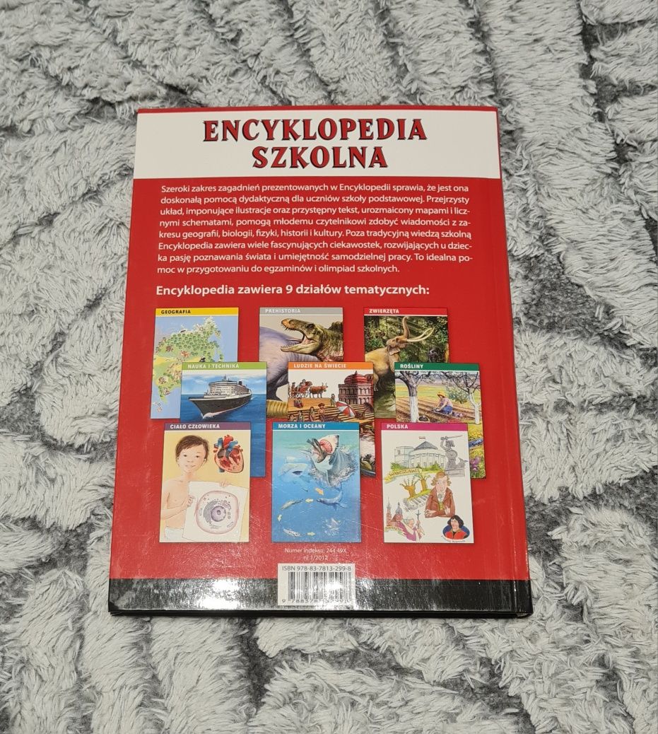 Encyklopedia szkolna - człowiek, przyroda,świat