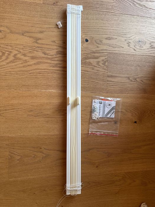 Roleta plisowana ecru 78x205 cm