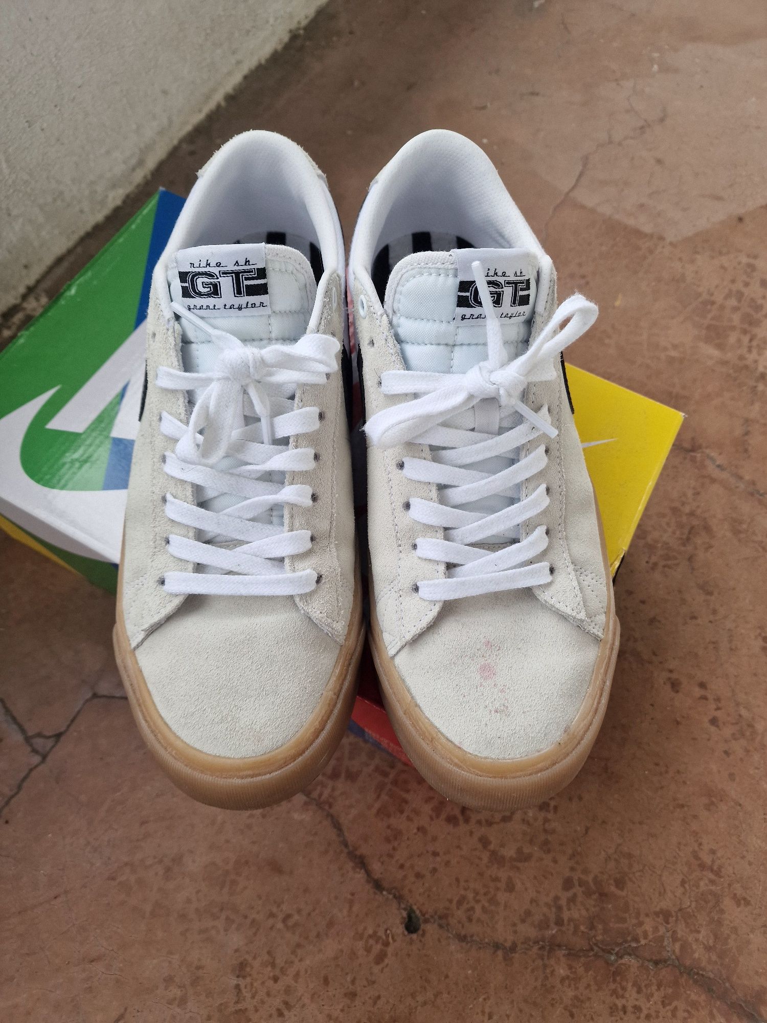 Nike Blazer Low white Gum Sole