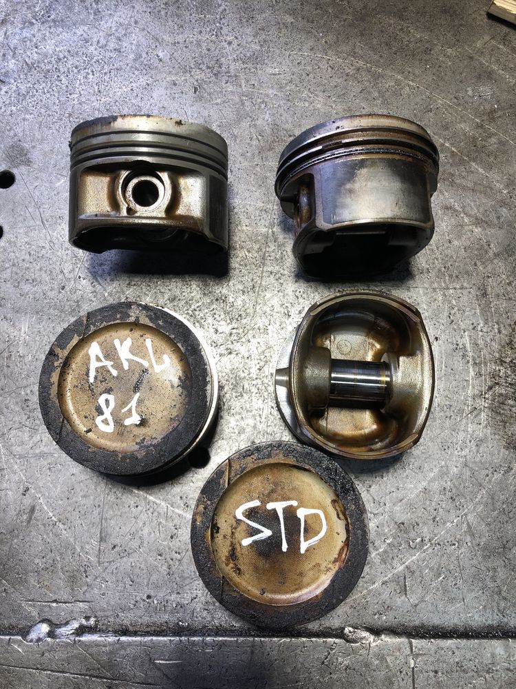 Поршень STD 1.2 1.4 1.6 8v 16v 1.8T 20v AKQ AKL BFQ BSF AWM VW Skoda