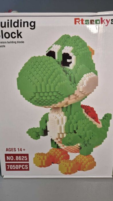Mini klocki dla dzieci zabawka układanie dinozaur puzzle 3D 7050 eleme
