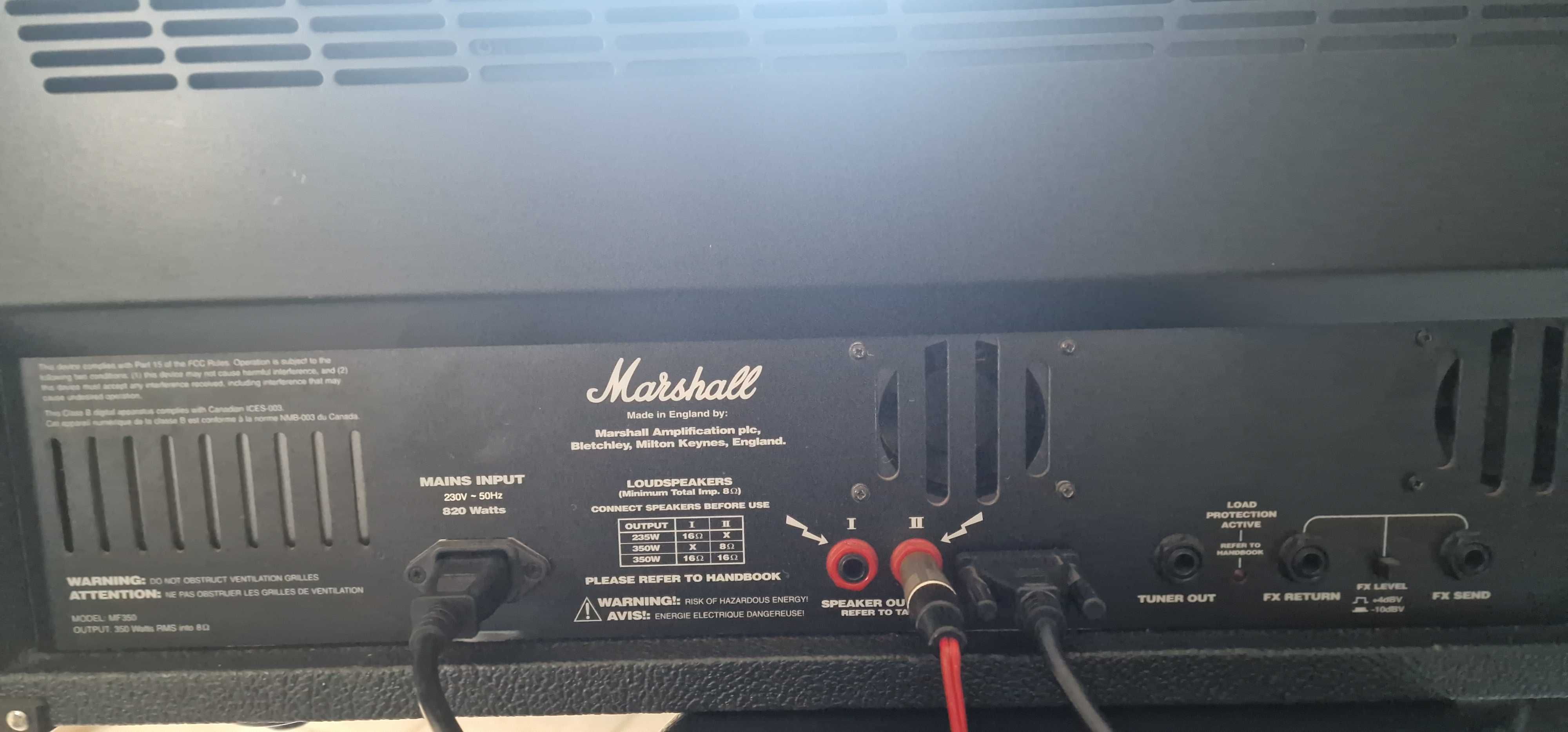 Wzmacniacz Marshall mode four mf350 + Marshall 300W