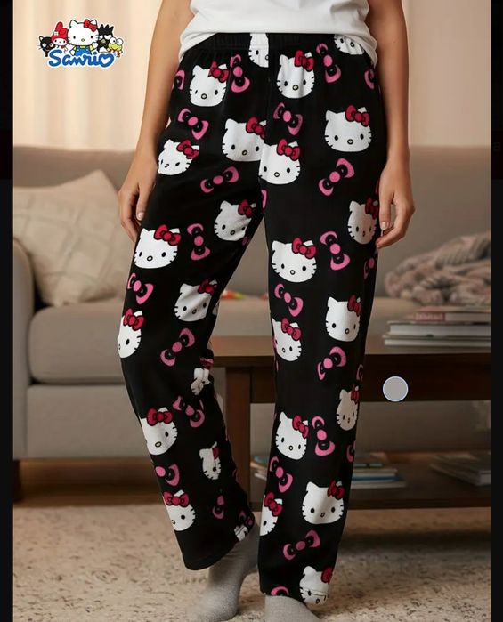 Плюшеві піжамні штани Hello Kitty