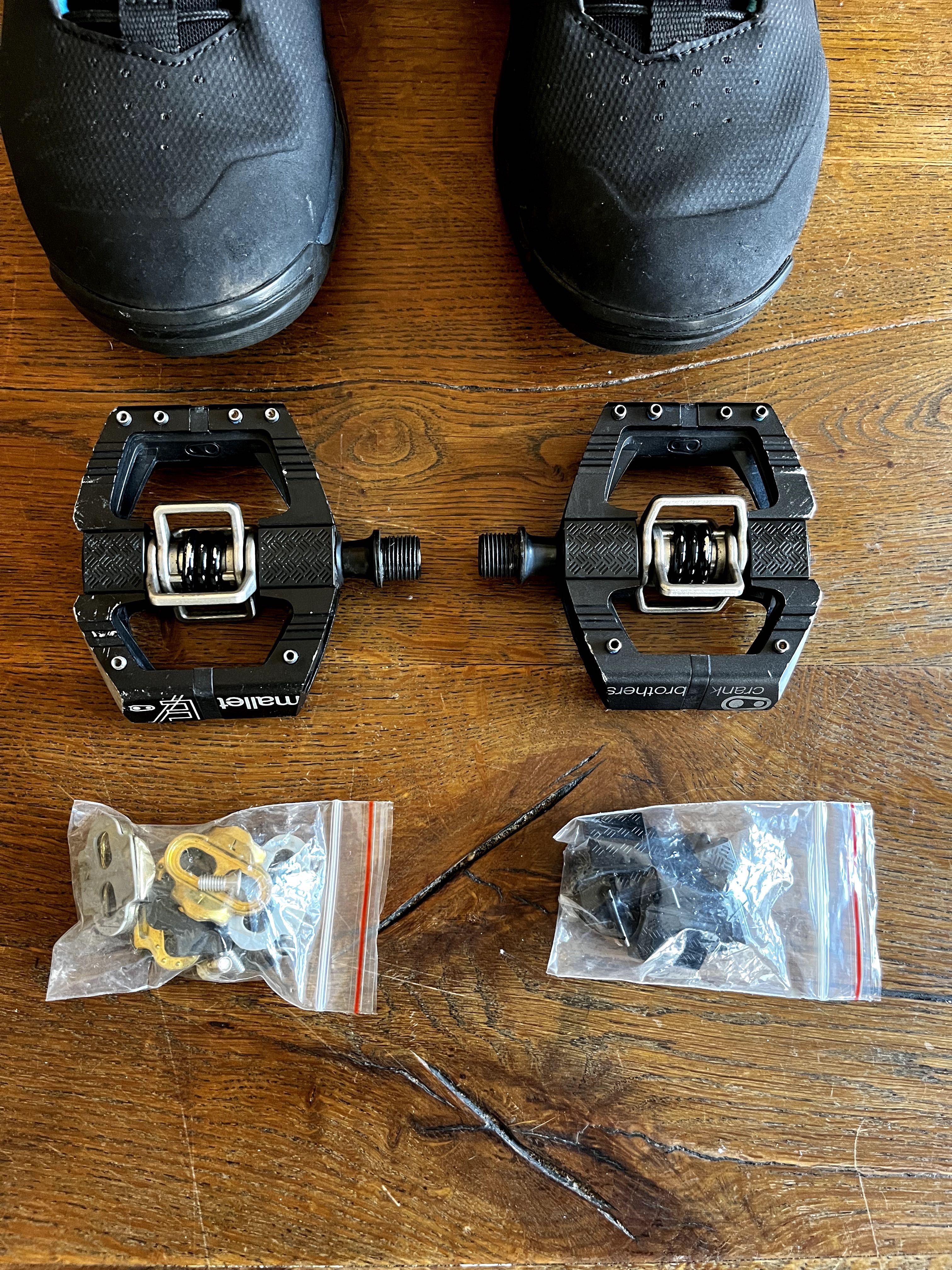 Crankbrothers Mallet Enduro Lace CLIP-IN Shoes + Mallet  Pedals