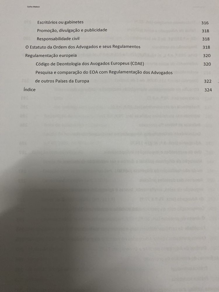 Livro impresso Advocacia / Deontologia Profissional - GRATUITO