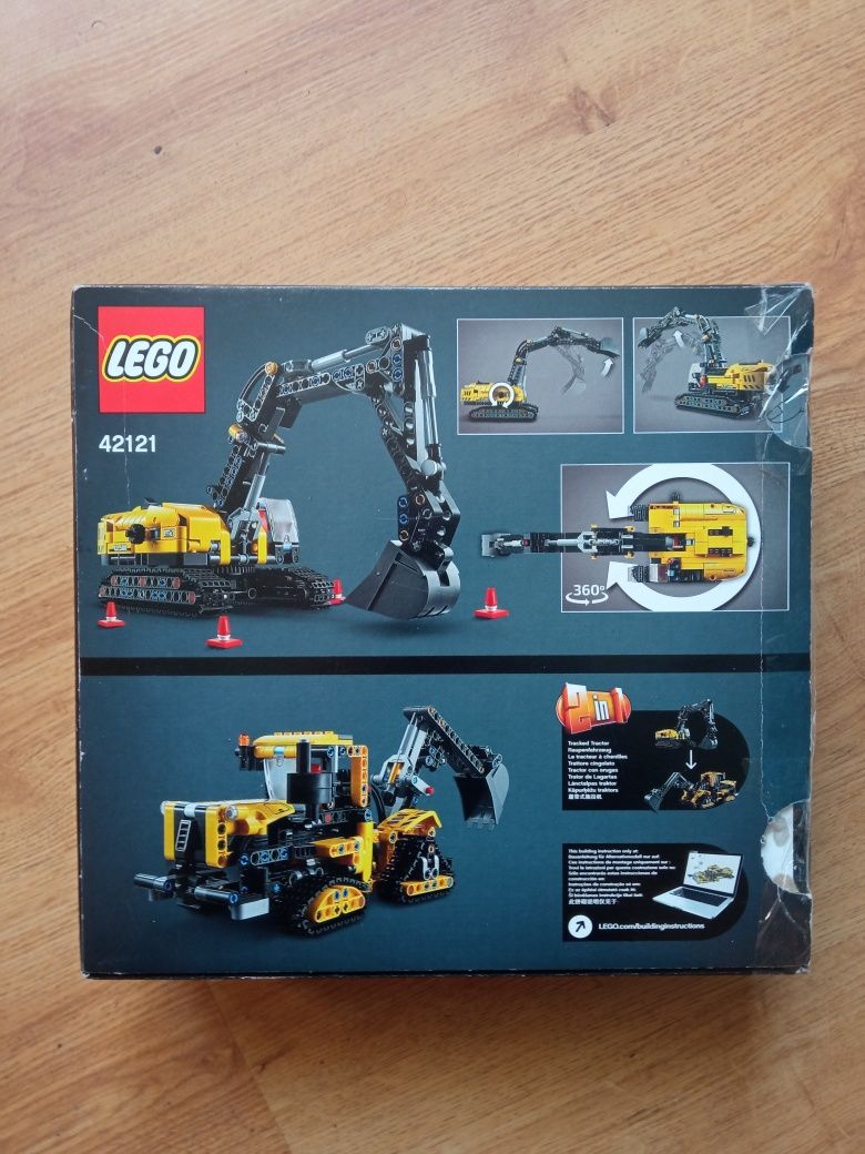 LEGO Technic Wytrzymała Koparka 42121