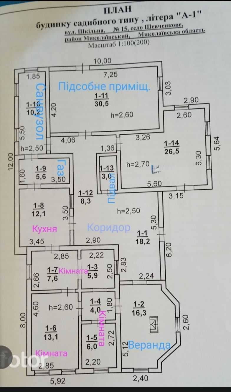 Продам будинок в с. Шевченкове  Миколаївської області