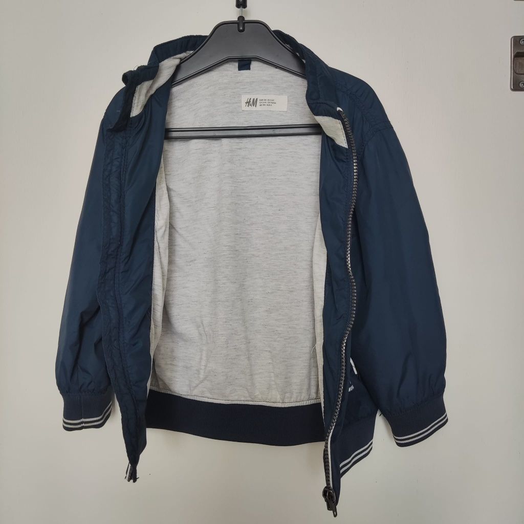 Casaco Bomber para menino em azul