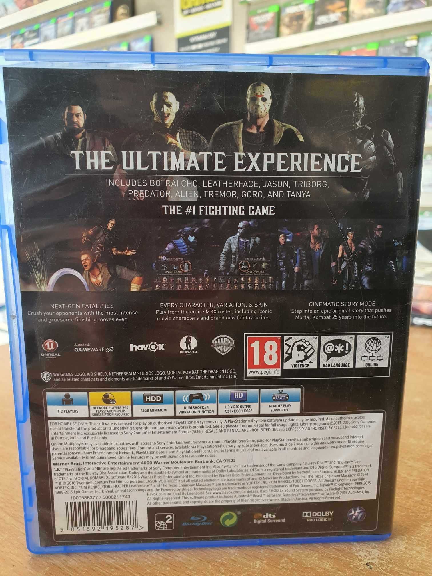 Mortal Kombat XL PS4 Skup/Sprzedaż/Wymiana Lara Games