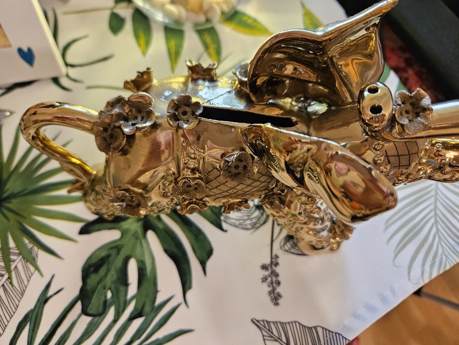 Sloń szklany skarbonka