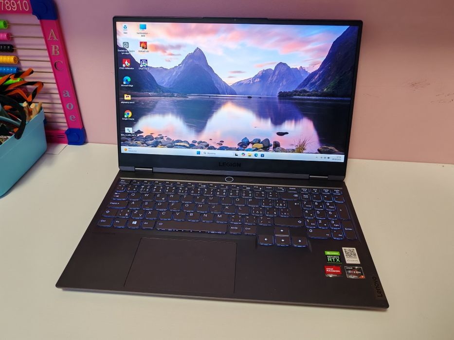 Laptop Gaming Lenovo Legion Slim Ryzen 5800H, RTX 3060, 16GB, 165hz
