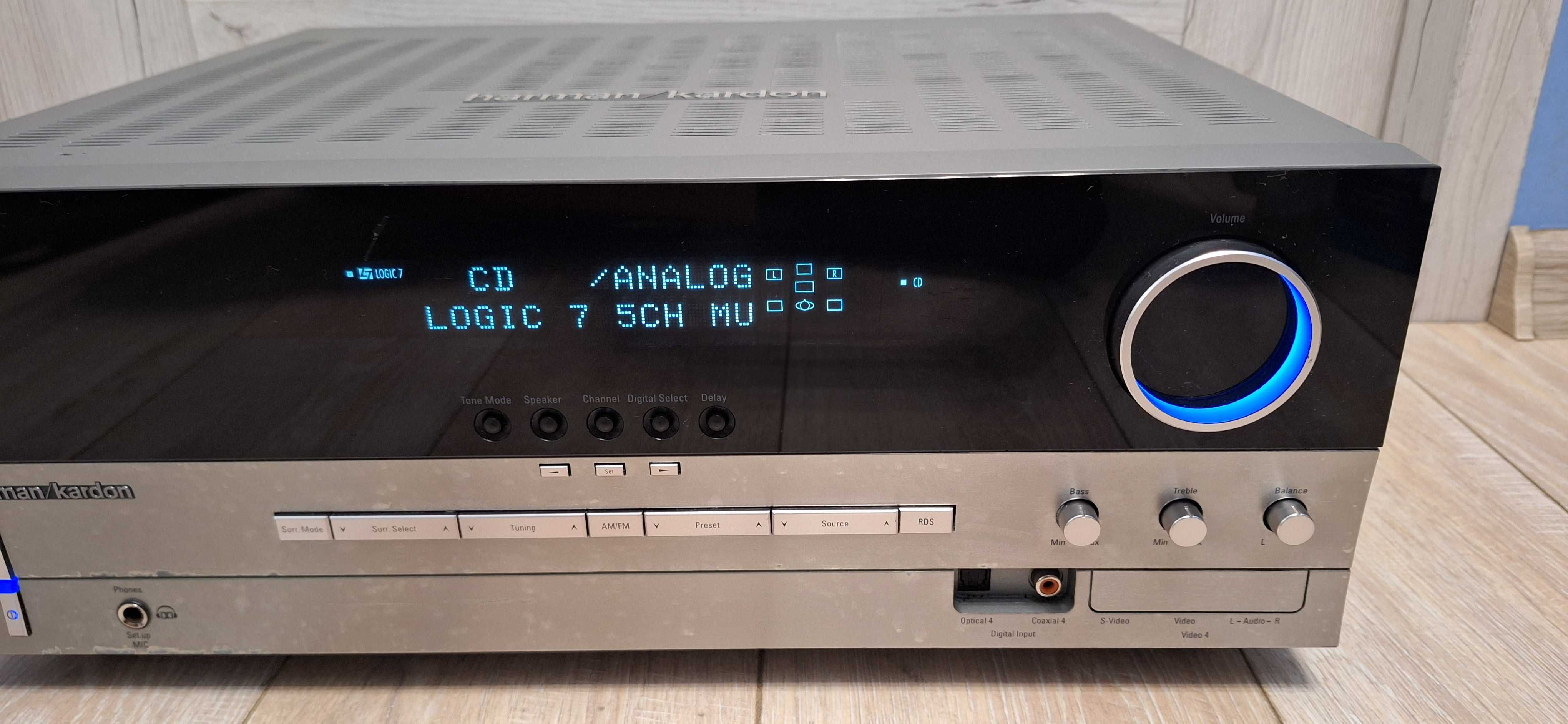 Amplituner Technics HARMAN KARDON AVR 335 Srebrny ! SPRAWNY OKAZJA !