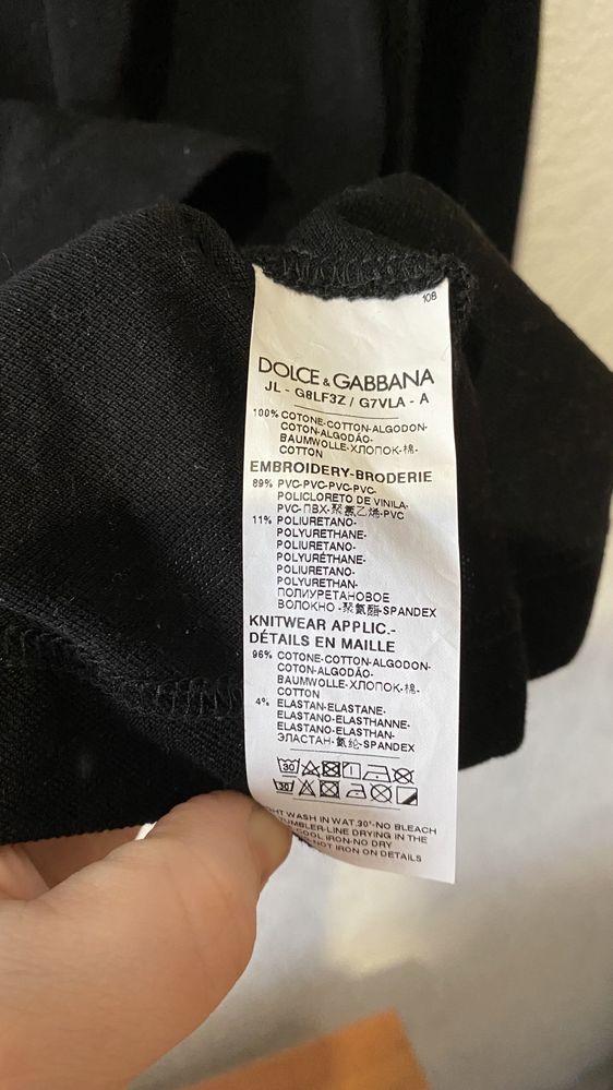 Рубашка поло Dolce and Gabbana 46 М размер