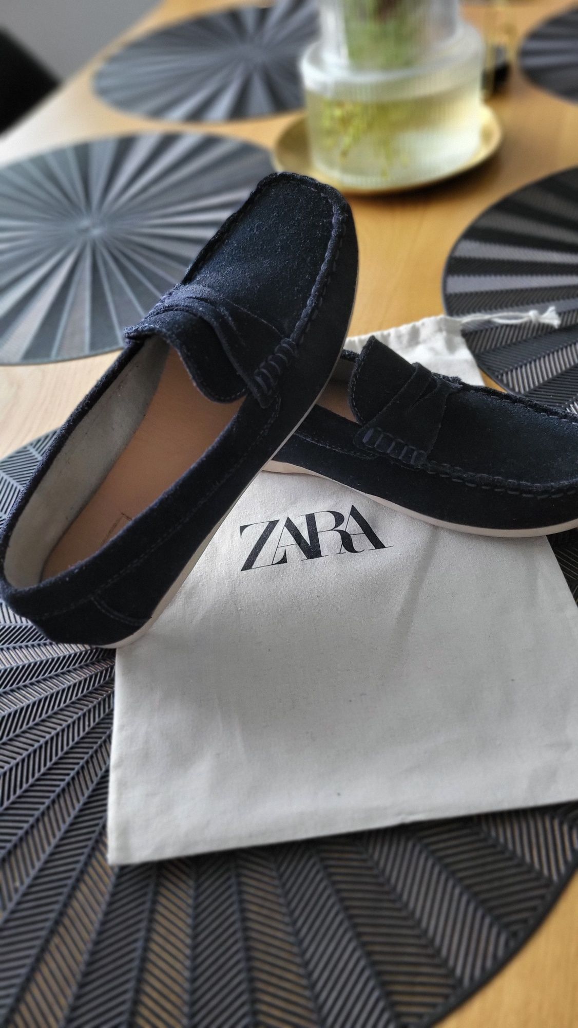 Mokasyny chłopięce Zara 37