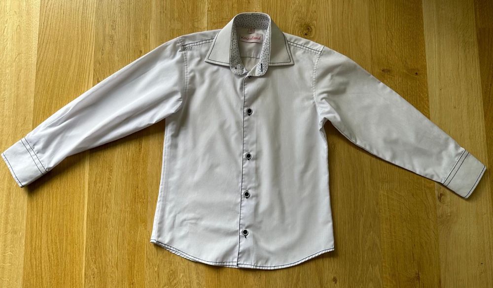 Koszula chłopięca z długim rękawem