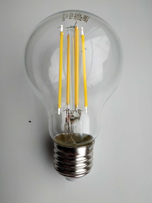 Філаментна лед лампа 10 Вт (еквівалент 100 Вт)