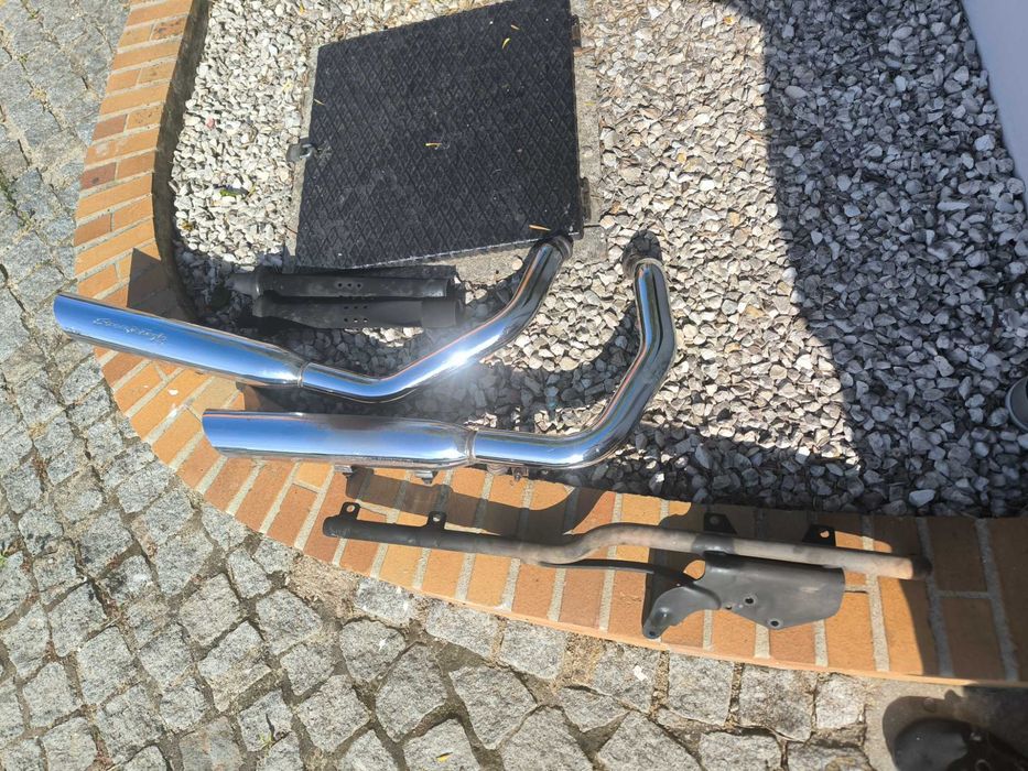 Screaming eagle escape completo + suporte e silenciadores.