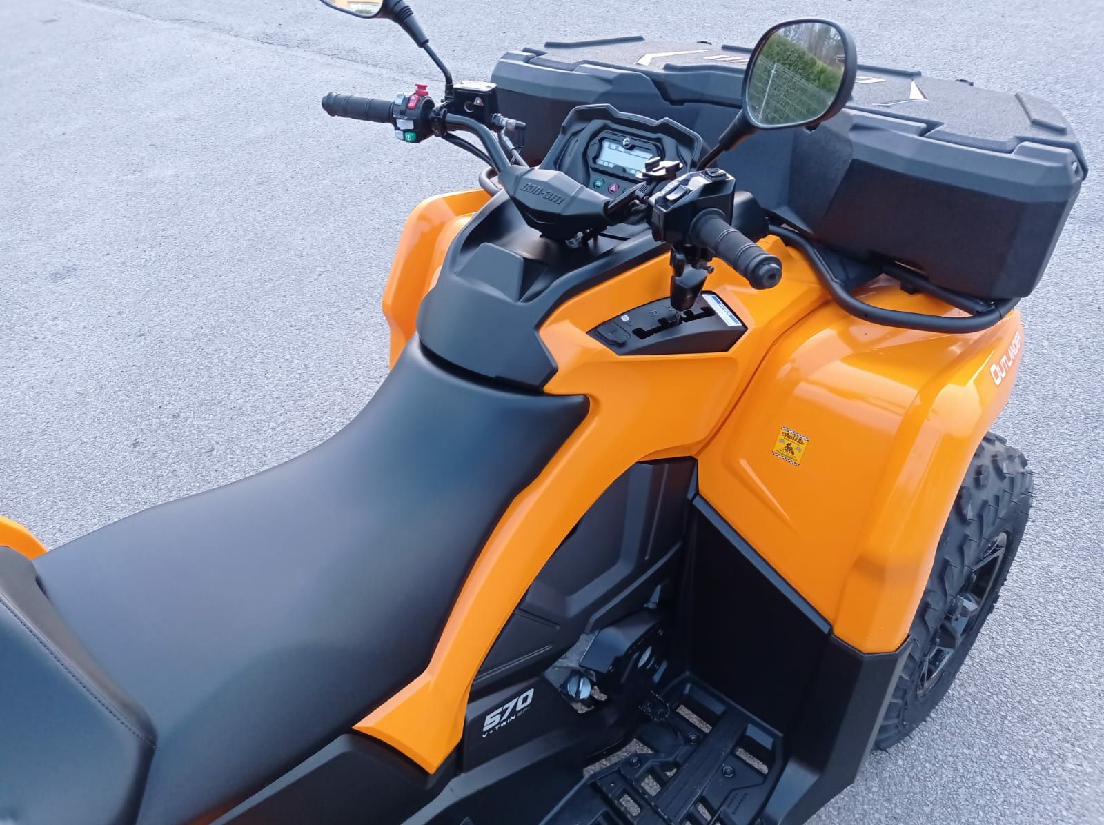 Can-Am Outlander 570/650 DPS MAX Quad Zarejestrowany Kufry