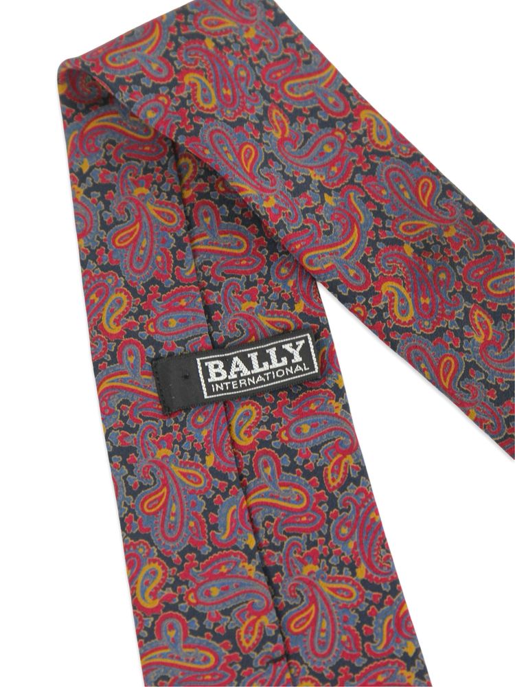 BALLY Шовкова краватка з візерунком. Оригінал. Швейцарія