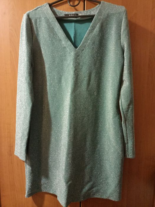 Платье люрексовое новое