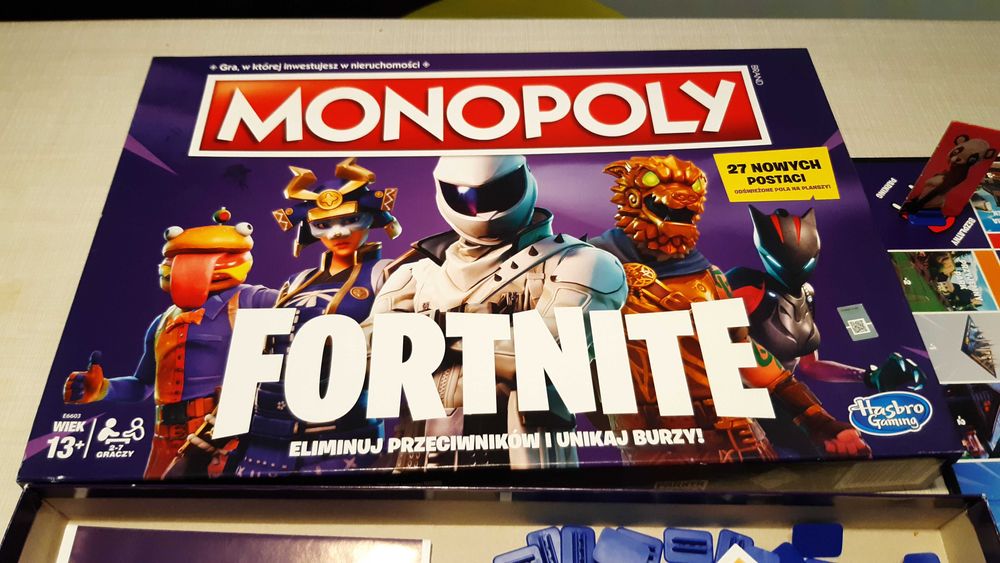 Gra planszowa Fortnite Monopoly