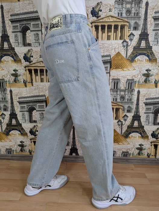 Джинси Dime штани Levi's 501 левайс широкі джинси Baggy fit sk8 Y2K