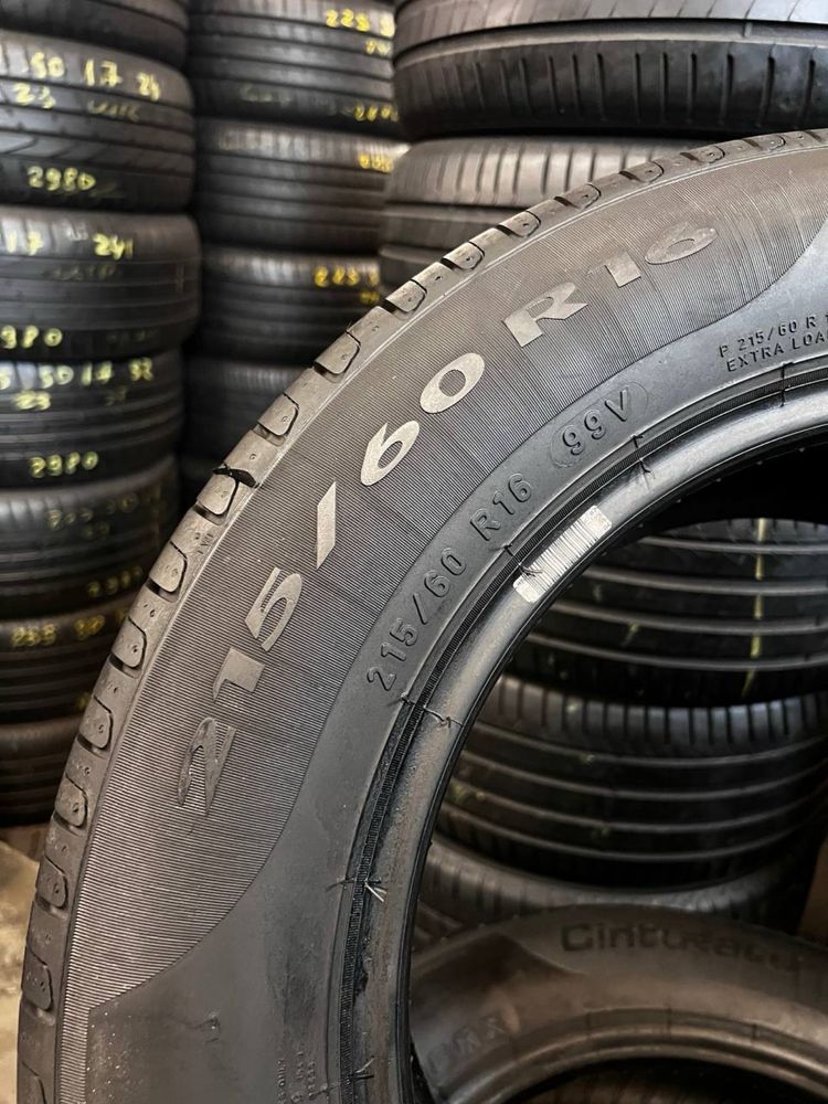 Шини Літні 215х60хR16 PIRELLI Cinturato P7 / 2шт / 6.5мм Протектор /