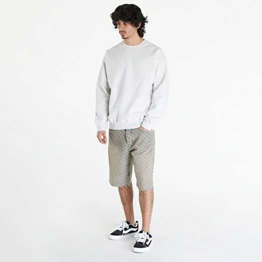 Світшот оверсайз Nike Solo Swoosh Crew Birch Heather/ White
