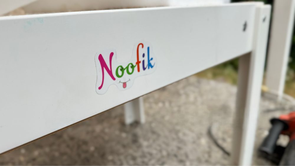Дитячий світловий столик-пісочниця Noofik(з однією кишенею)