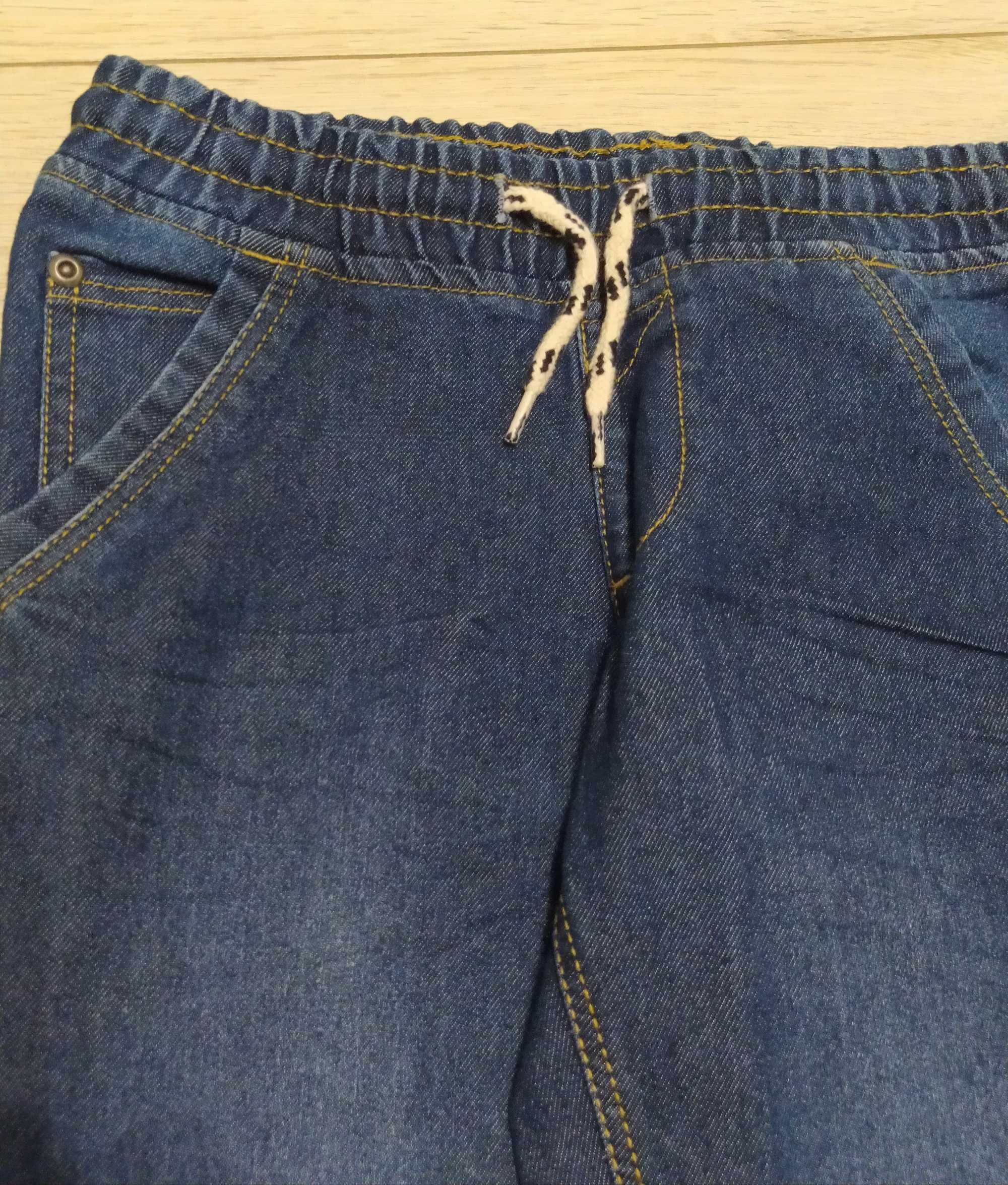 Spodnie jeansowe Pepco 122 jak nowe