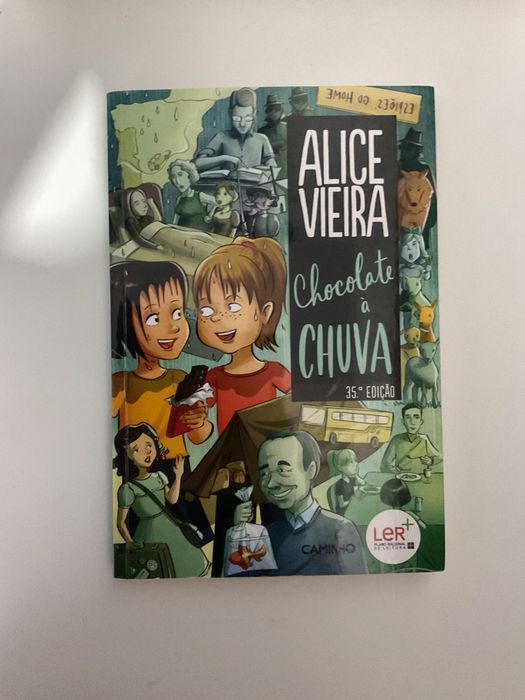 Livro Chocolate à chuva de Alice Vieira