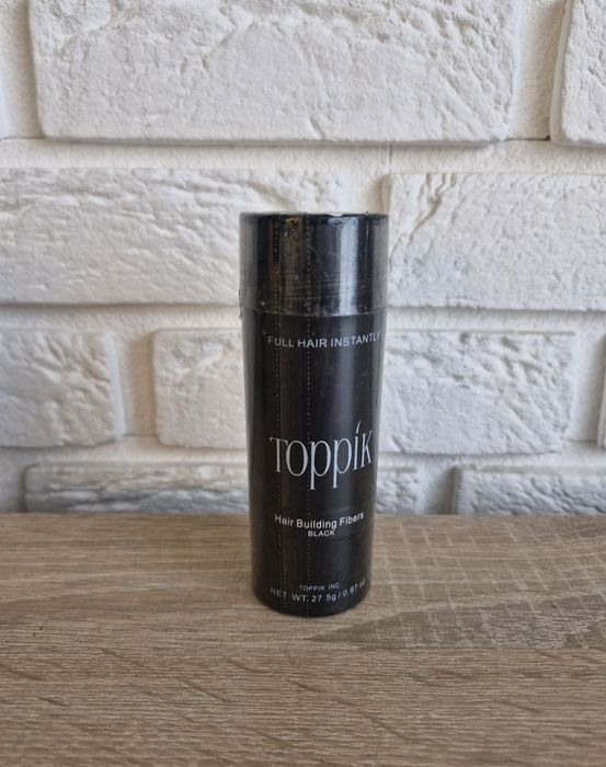 Włókna zagęszczające włosy TOPPIK Czarny Black 27,5g
