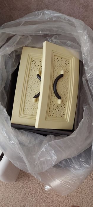 Ящечки с 4 ящиков беж