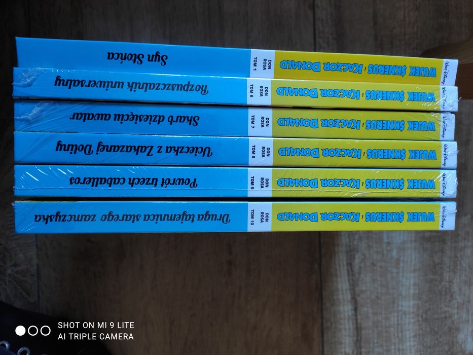 Wujek Sknerus i Kaczor Donald Don Rosa tomy:1,6,7,8,9,10