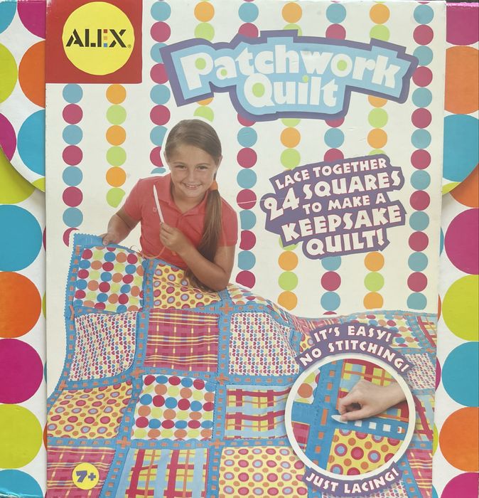Brinquedo - Colcha de retalhos ( patchwork quilt)  +7 anos
