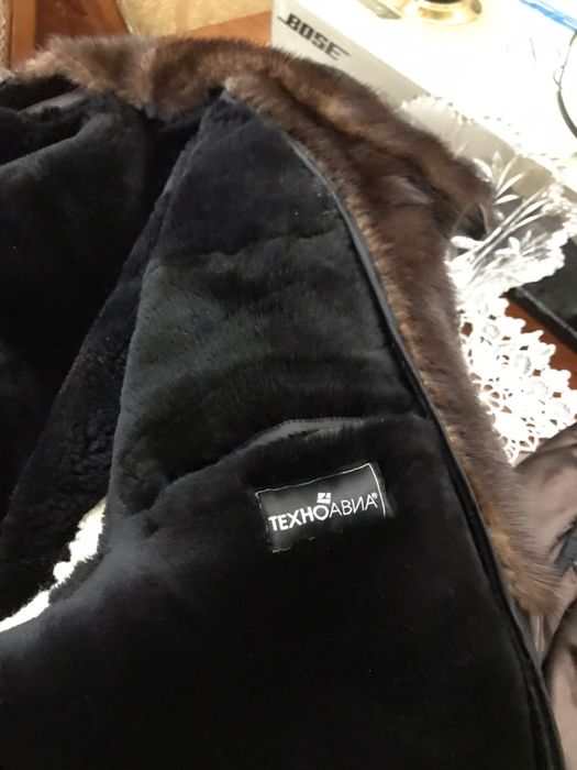 Лётная.льотна куртка,две вн.молнии,56-5, овчина, норка, соболь, новая