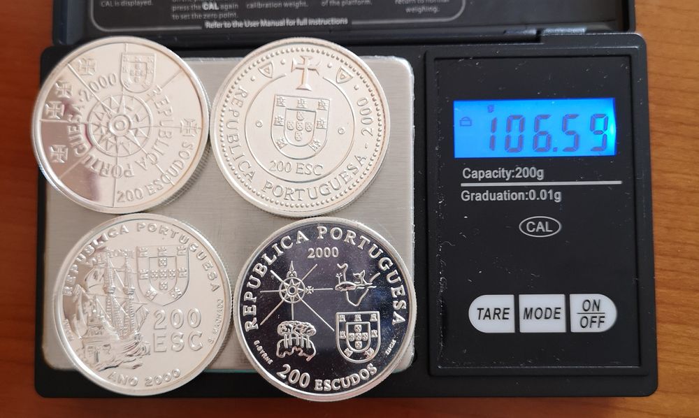 moedas prata 200 escudos (#4)