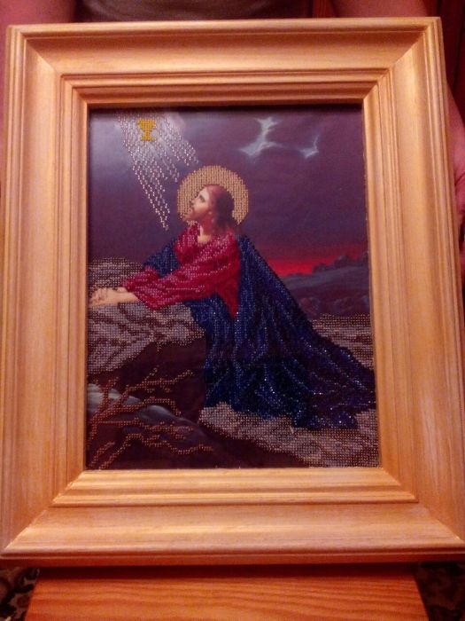 Картина вишита бісером