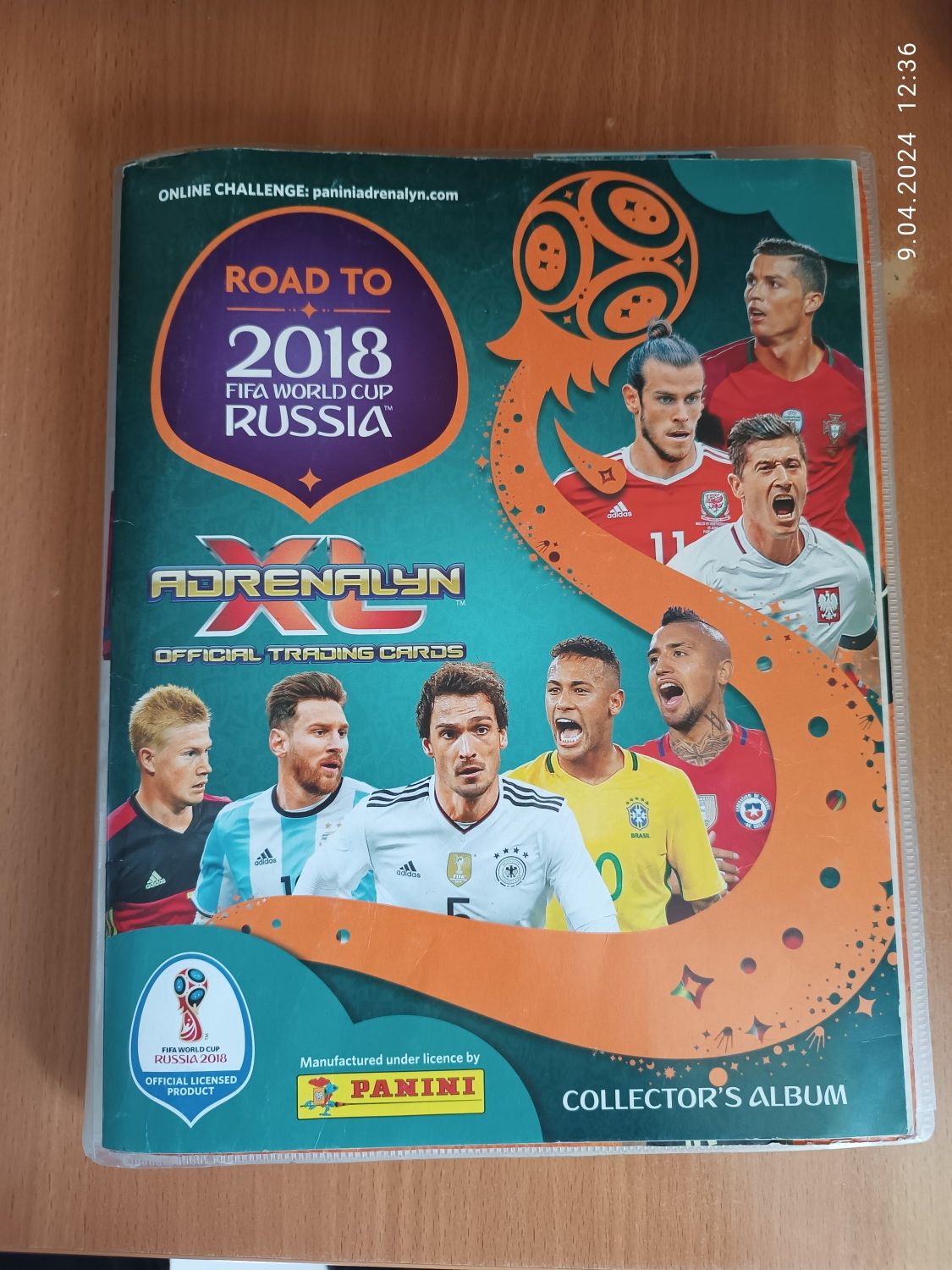 Karty piłkarske  Road to world cup Russia 2018 Prezent wybór