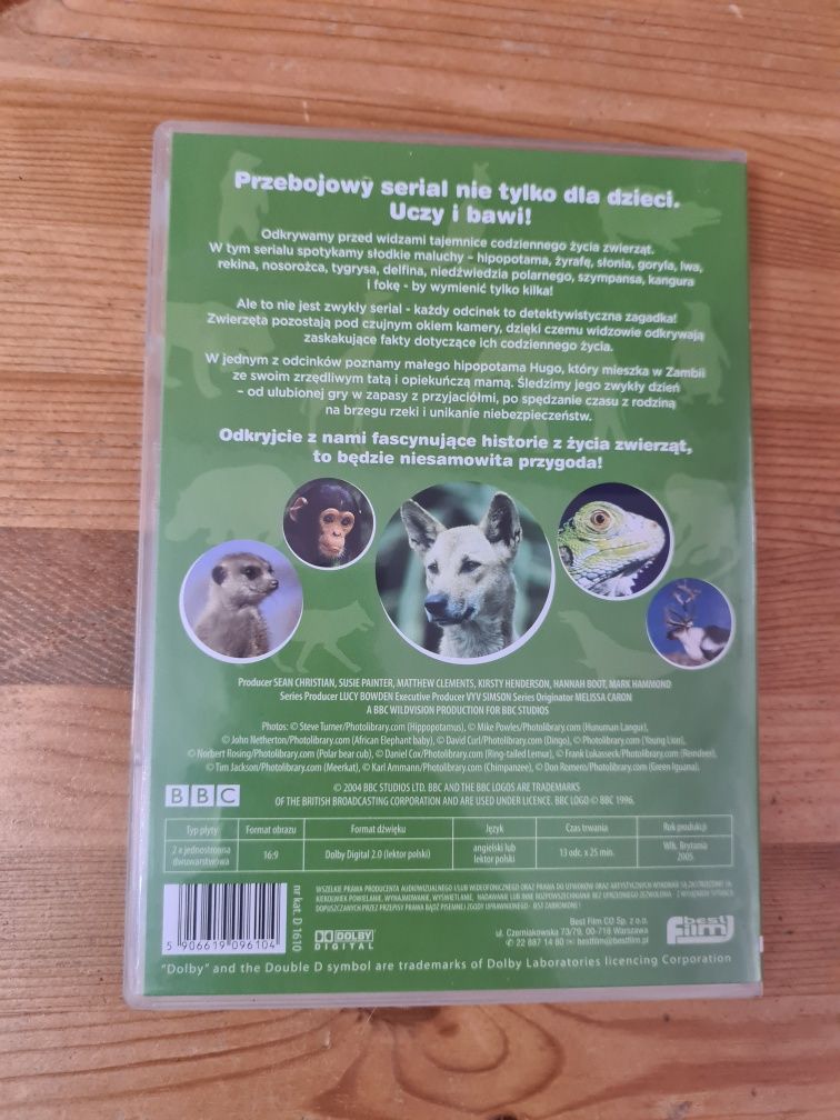 Niezwykły świat zwierząt część 1, 2x płyta DVD