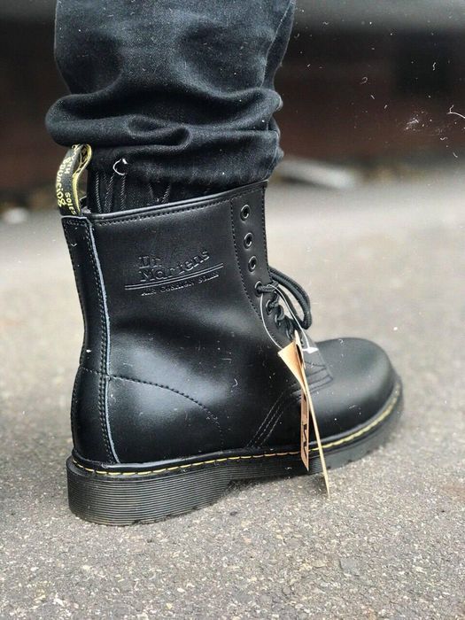 Ботинки женские Dr. Martens 1460 Black 11822006 Доктор Мартенс (МЕХ)