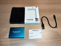 Portable SSD - Mobile - 4 TB - 4000 GB - Niebieski