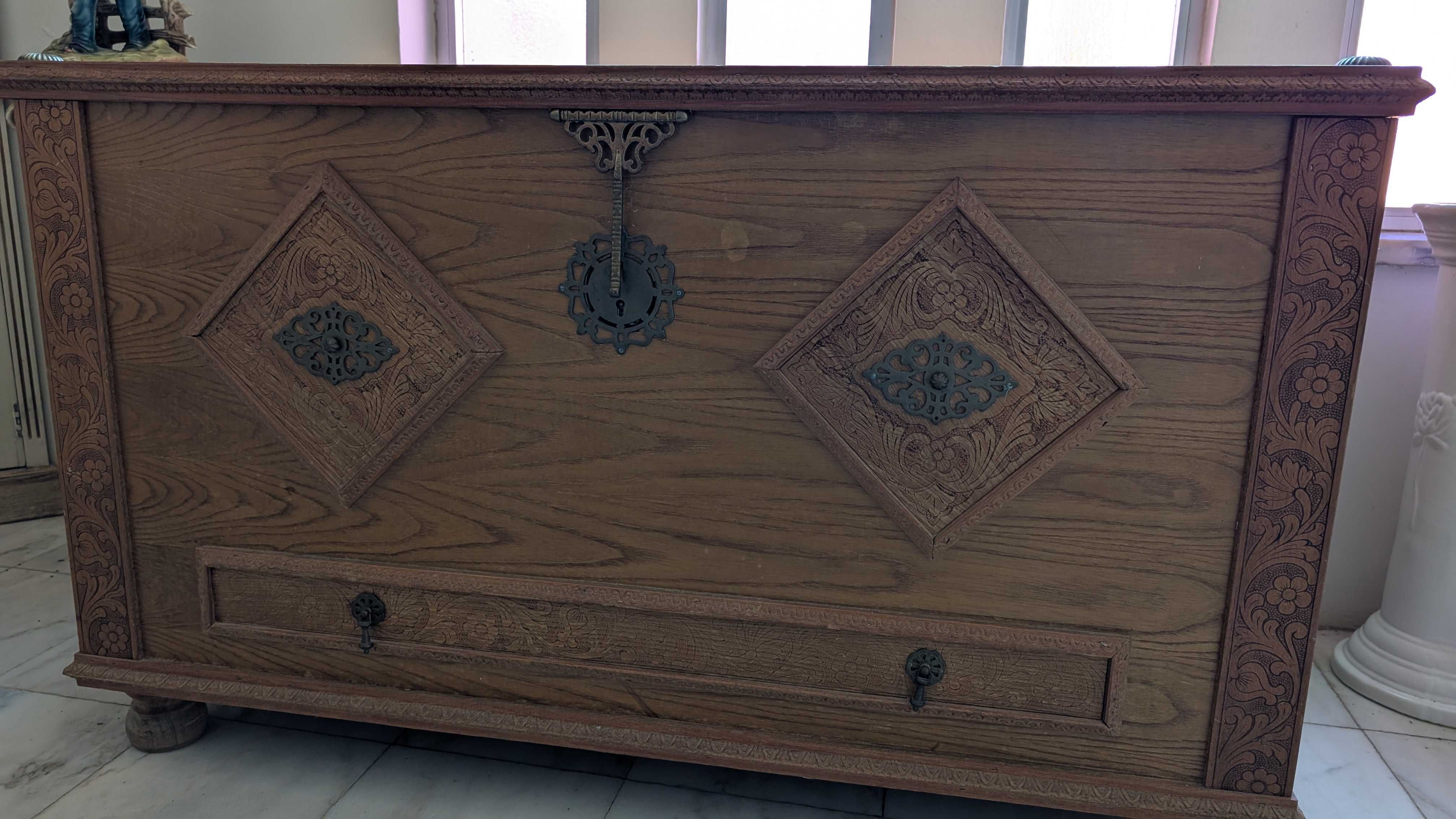 Baú para arrumação e decoração