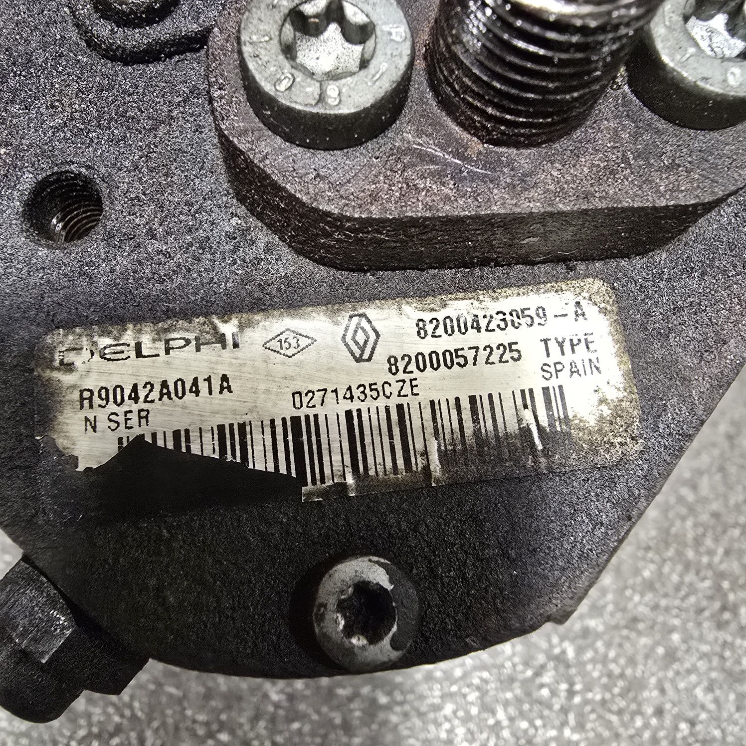 ТНВД до 1.5cdi K9K Renault Scenic 2,cl, Dacia 8200423059A  Delphi