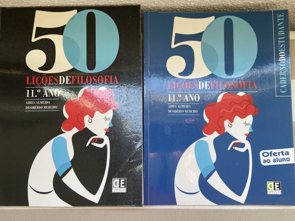 Manual e caderno do estudante de Filosofia de 11 ano
