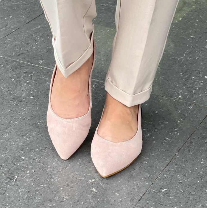 Босоніжки жіночі з натуральної замші