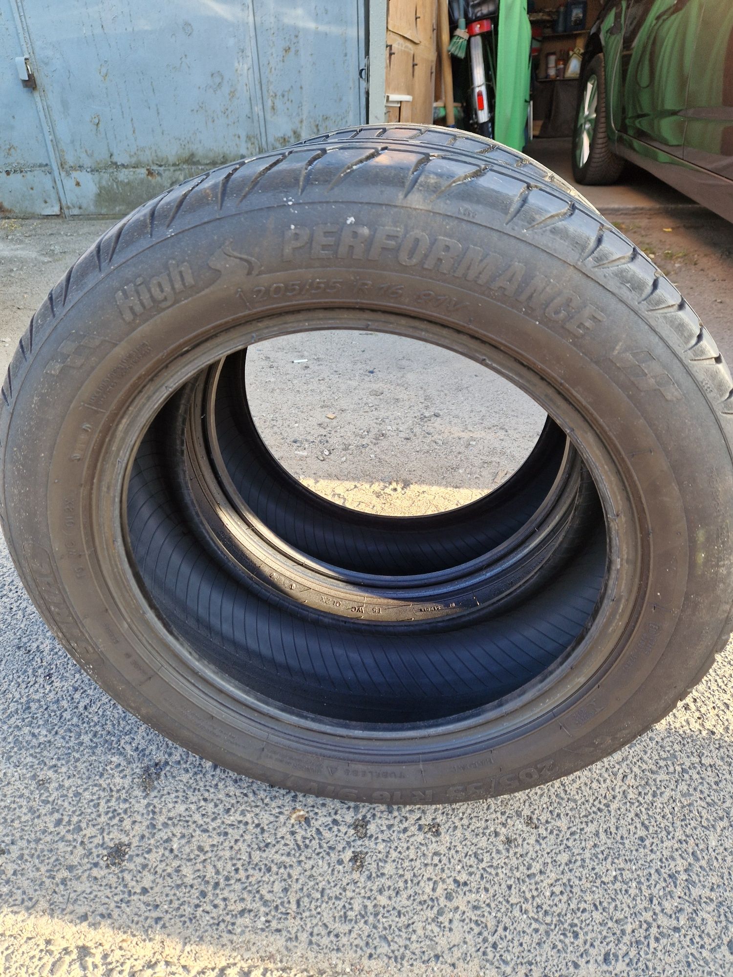 Opony 205/55 r16, stan bardzo dobry