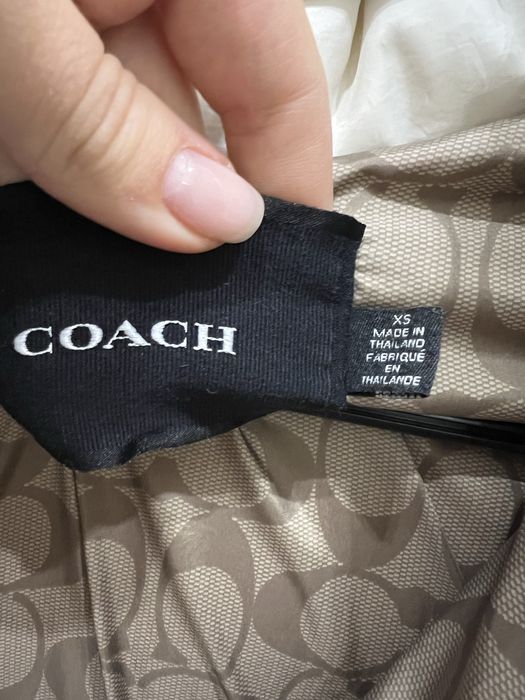 Пуховик куртка Coach XS Massimo COS оригінал