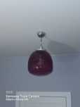 Lampa wisząca sufitowa szklana