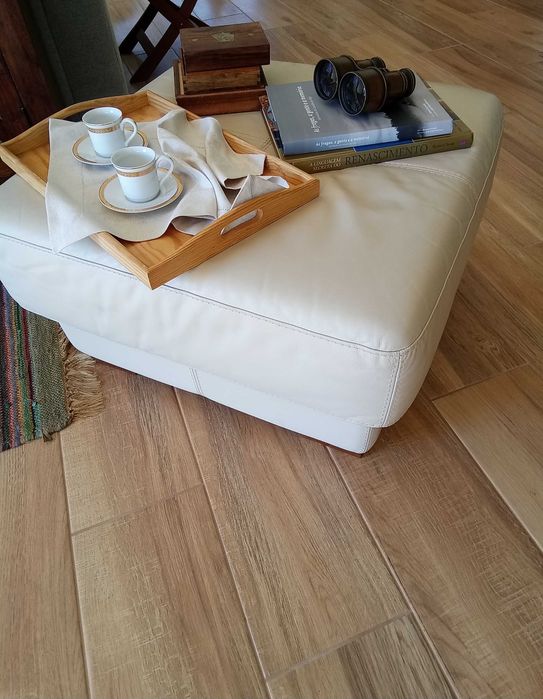 Conj. PUFFs/Mesa Centro/Apoio Pés